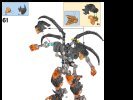 Notice / Instructions de Montage - LEGO - BIONICLE - 70794 - Le Crâne scorpion: Page 46