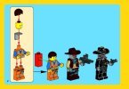 Notice / Instructions de Montage - LEGO - THE LEGO MOVIE - 70800 - L'évasion en planeur: Page 2