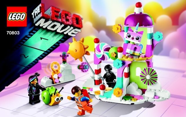 Notice / Instructions de Montage - LEGO - THE LEGO MOVIE - 70803 - Le palais des nuages: Page 1