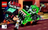 Notice / Instructions de Montage - LEGO - THE LEGO MOVIE - 70805 - Le camion poubelle: Page 1