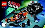 Notice / Instructions de Montage - LEGO - THE LEGO MOVIE - 70808 - La super poursuite: Page 1