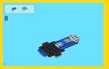 Notice / Instructions de Montage - LEGO - THE LEGO MOVIE - 70811 - L'arroseur volant: Page 8