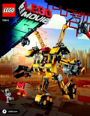 Notice / Instructions de Montage - LEGO - THE LEGO MOVIE - 70814 - Le Construct-o-Mech d'Emmet: Page 1