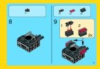 Notice / Instructions de Montage - LEGO - THE LEGO MOVIE - 70817 - L'attaque de Batman™ et de Kitty Grrrr: Page 11