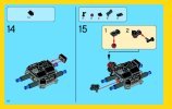 Notice / Instructions de Montage - LEGO - THE LEGO MOVIE - 70819 - La course-poursuite de Méchant Flic: Page 10