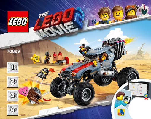 Notice / Instructions de Montage - LEGO - 70829 - Emmet and Lucy's Escape Buggy!: Page 1