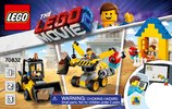 Notice / Instructions de Montage - LEGO - 70832 - Emmet's Builder Box!: Page 1