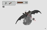 Notice / Instructions de Montage - LEGO - 70836 - Battle-Ready Batman™ and MetalBeard: Page 21