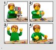 Notice / Instructions de Montage - LEGO - 70842 - Emmet's Triple-Decker Couch Mech: Page 2