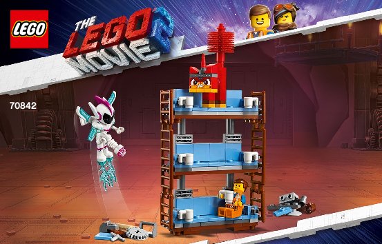 Notice / Instructions de Montage - LEGO - 70842 - Emmet's Triple-Decker Couch Mech: Page 1