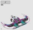 Notice / Instructions de Montage - LEGO - 70849 - Wyld-Mayhem Star Fighter: Page 104