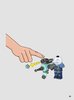 Notice / Instructions de Montage - LEGO - THE LEGO BATMAN MOVIE - 70901 - L'attaque glacée de Mister Freeze™: Page 41