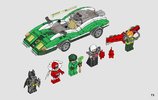 Notice / Instructions de Montage - LEGO - THE LEGO BATMAN MOVIE - 70903 - Le bolide de l'Homme-mystère™: Page 73