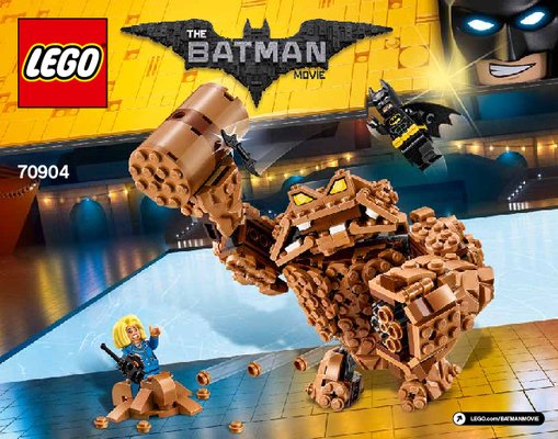 Notice / Instructions de Montage - LEGO - THE LEGO BATMAN MOVIE - 70904 - L'attaque de Gueule d'argile™: Page 1