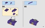 Notice / Instructions de Montage - LEGO - THE LEGO BATMAN MOVIE - 70906 - La décapotable du Joker™: Page 57