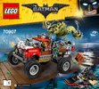 Notice / Instructions de Montage - LEGO - THE LEGO BATMAN MOVIE - 70907 - Le tout-terrain de Killer Croc™: Page 1