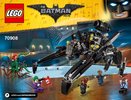 Notice / Instructions de Montage - LEGO - THE LEGO BATMAN MOVIE - 70908 - La Batbooster: Page 1