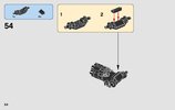 Notice / Instructions de Montage - LEGO - THE LEGO BATMAN MOVIE - 70914 - L'attaque du camion toxique de Bane™: Page 54