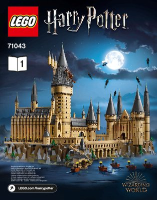 Notice / Instructions de Montage - LEGO - 71043 - Hogwarts™ Castle: Page 1