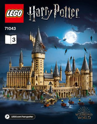 Notice / Instructions de Montage - LEGO - 71043 - Hogwarts™ Castle: Page 1