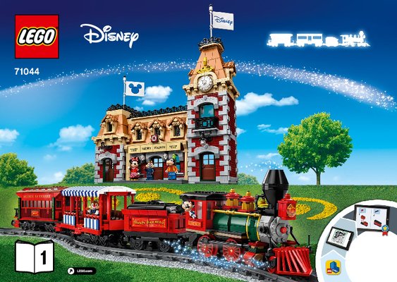 Notice / Instructions de Montage - LEGO - 71044 - Disney Train and Station: Page 1