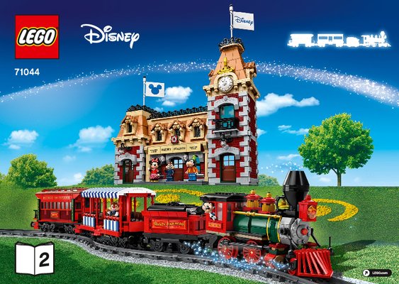 Notice / Instructions de Montage - LEGO - 71044 - Disney Train and Station: Page 1