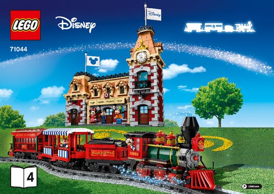 Notice / Instructions de Montage - LEGO - 71044 - Disney Train and Station: Page 1