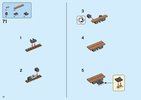 Notice / Instructions de Montage - LEGO - 71044 - Disney Train and Station: Page 72