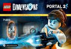 Notice / Instructions de Montage - LEGO - DIMENSIONS - 71203 - Pack Aventure Portal® 2: Page 1