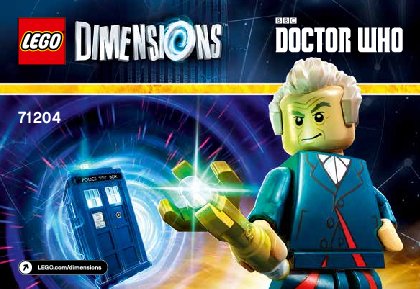 Notice / Instructions de Montage - LEGO - DIMENSIONS - 71204 - Pack Aventure Doctor Who: Page 1