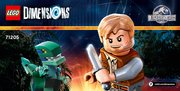 Notice / Instructions de Montage - LEGO - DIMENSIONS - 71205 - Pack Équipe Jurassic World™: Page 1