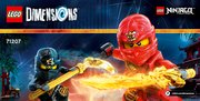 Notice / Instructions de Montage - LEGO - DIMENSIONS - 71207 - Pack Équipe NINJAGO™: Page 1