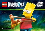 Notice / Instructions de Montage - LEGO - DIMENSIONS - 71211 - Pack Héros Bart: Page 1