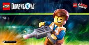 Notice / Instructions de Montage - LEGO - DIMENSIONS - 71212 - Pack Héros Emmet: Page 1