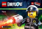 Notice / Instructions de Montage - LEGO - DIMENSIONS - 71213 - Pack Héros Bad Cop: Page 1