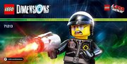 Notice / Instructions de Montage - LEGO - DIMENSIONS - 71213 - Pack Héros Bad Cop: Page 1