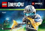 Notice / Instructions de Montage - LEGO - DIMENSIONS - 71217 - Pack Héros Zane: Page 1