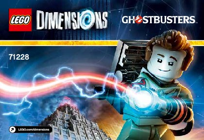 Notice / Instructions de Montage - LEGO - DIMENSIONS - 71228 - Pack Aventure Ghostbusters™: Page 1