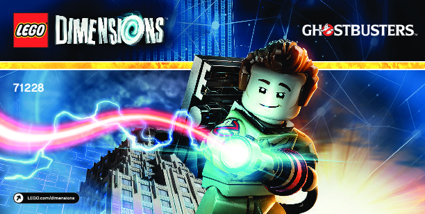 Notice / Instructions de Montage - LEGO - DIMENSIONS - 71228 - Pack Aventure Ghostbusters™: Page 1