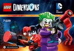 Notice / Instructions de Montage - LEGO - DIMENSIONS - 71229 - Pack Équipe DC Comics™: Page 1