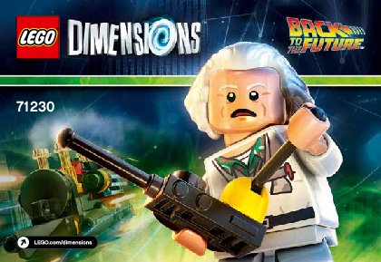 Notice / Instructions de Montage - LEGO - DIMENSIONS - 71230 - Pack Héros Doc Brown: Page 1