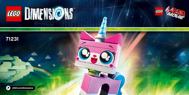 Notice / Instructions de Montage - LEGO - 71231 - Unikitty Fun Pack: Page 1