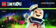 Notice / Instructions de Montage - LEGO - DIMENSIONS - 71233 - Pack Héros Stay Puft: Page 1