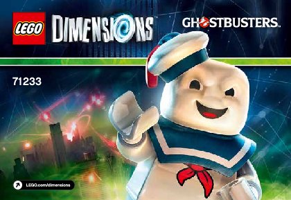 Notice / Instructions de Montage - LEGO - DIMENSIONS - 71233 - Pack Héros Stay Puft: Page 1