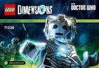 Notice / Instructions de Montage - LEGO - DIMENSIONS - 71238 - Pack Héros Cyberman™: Page 1