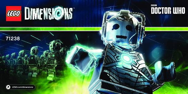 Notice / Instructions de Montage - LEGO - DIMENSIONS - 71238 - Pack Héros Cyberman™: Page 1