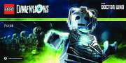 Notice / Instructions de Montage - LEGO - DIMENSIONS - 71238 - Pack Héros Cyberman™: Page 1