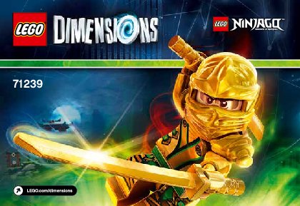 Notice / Instructions de Montage - LEGO - DIMENSIONS - 71239 - Pack Héros Lloyd: Page 1