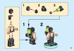 Notice / Instructions de Montage - LEGO - DIMENSIONS - 71240 - Pack Héros Bane™: Page 3