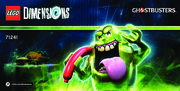 Notice / Instructions de Montage - LEGO - DIMENSIONS - 71241 - Pack Héros Slimer: Page 1